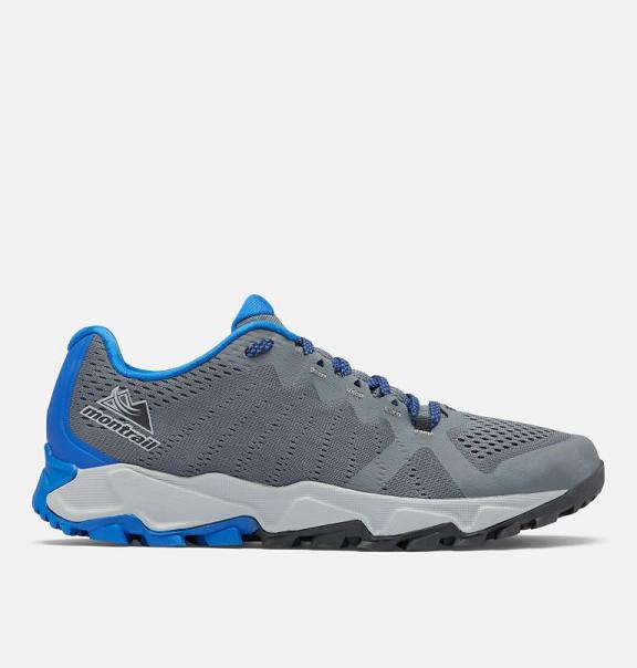 Columbia Trans Alps F.K.T. III Trail Running Shoes Men Grey Blue USA (US730656)